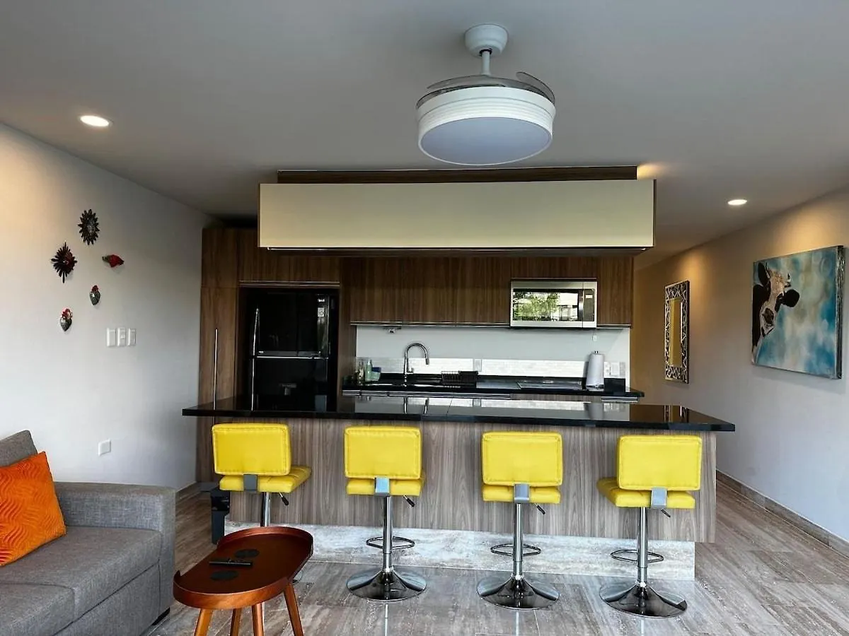 펜션 Awa Torre D 2 Habitaciones 신데 델 카르멘